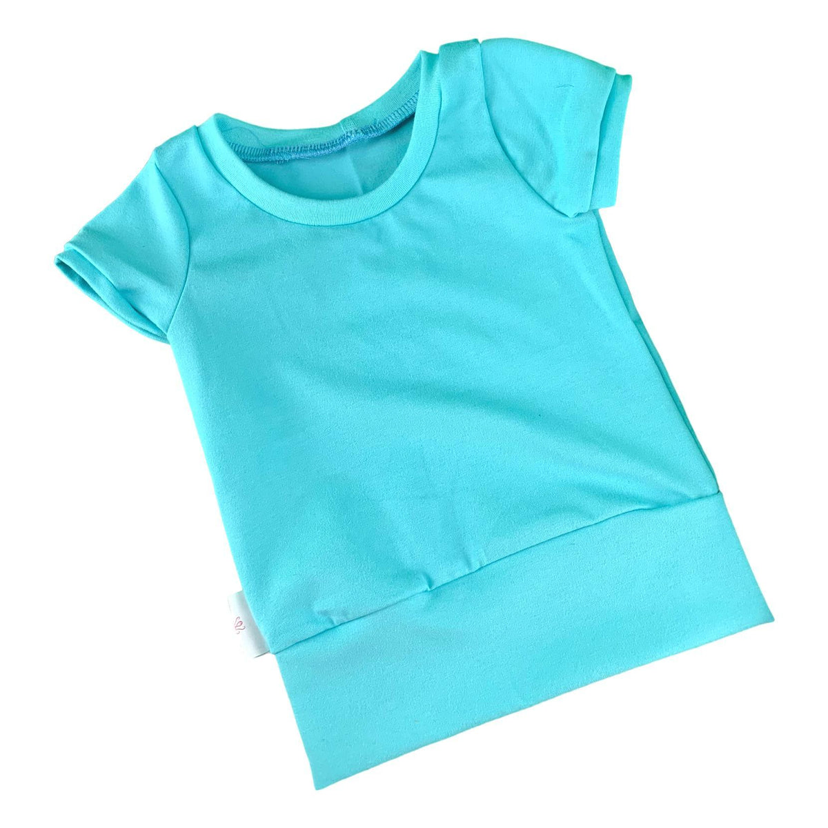 M3 | T-shirt évolutif uni | Bleu ciel (3-12M) - Créations M3