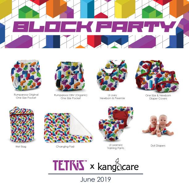 KANGACARE | Sac imperméable | Tétris | Block Party - Kangacare