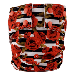 KELSA | Couche lavable à poche | taille unique | Roses