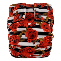 KELSA | Couche lavable à poche | taille unique | Roses