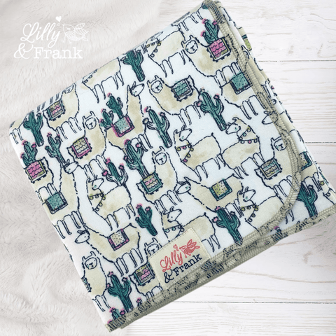 Lilly & Frank | Couche plate | Llamas (5-36 mois)
