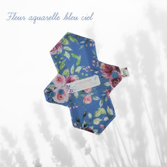 Lavande & Jonquille | Serviettes hygiéniques | Régulières (8 po)