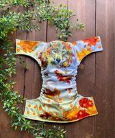 Confection Lolyma | Couche lavable à poche | taille unique | Loup d'automne