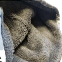 MEF | Tuque doublée pour l'hiver | Fleuris rose dégradé gris