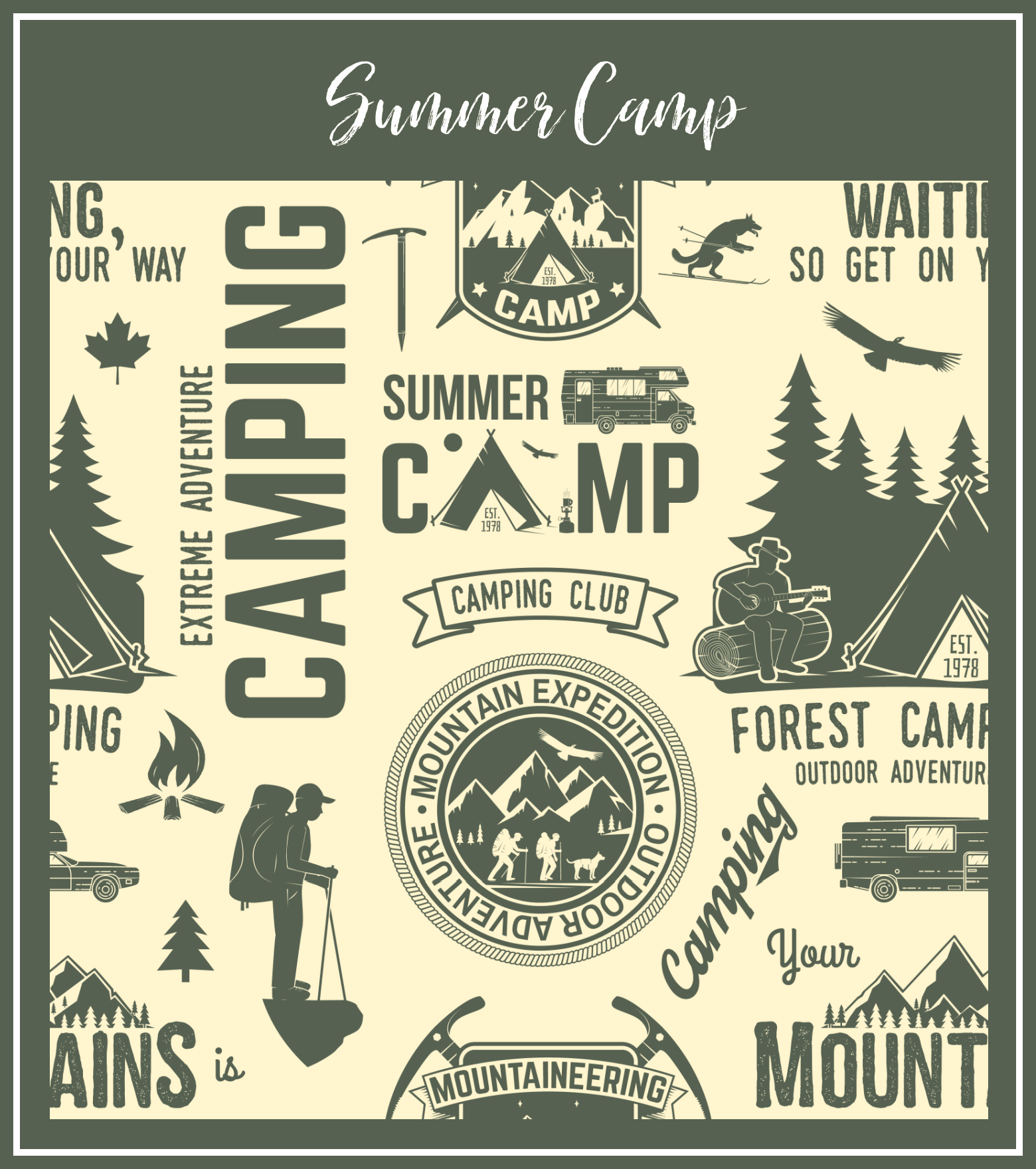 MINIHIP | Sac de transport | Summer Camp
