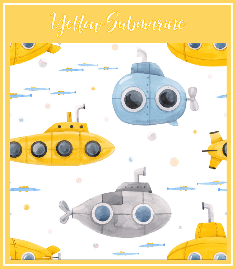 M3 & Minihip | Sous-vêtement (2T) | Yellow submarine - MiniHip