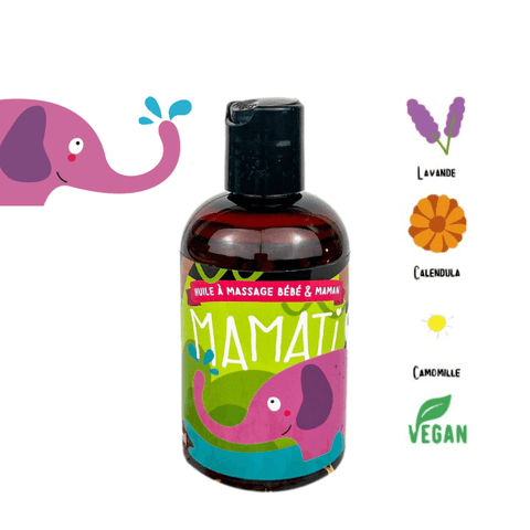 Bambou d'chou | Mamati, l'huile à massage bébé et maman
