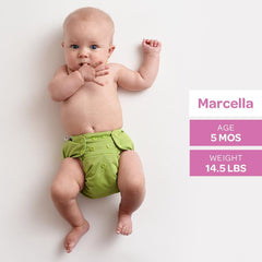 Blueberry Simplex | Couche lavable Tout en Un | taille unique | Giraffes