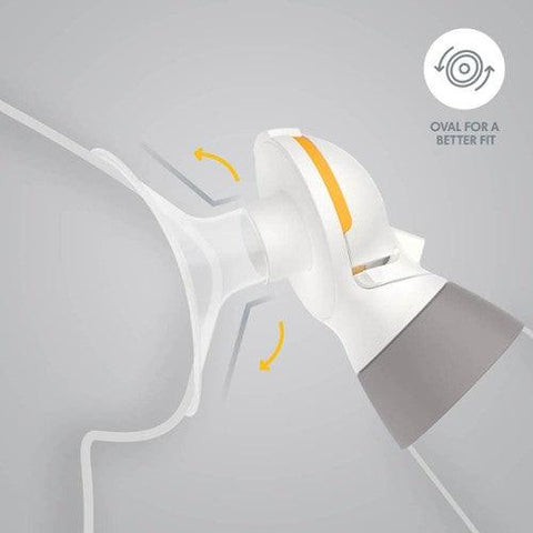 Medela | Connecteur PersonalFit™ Flex (compatible avec les tire-laits Freestyle Flex et Pump in Style® avec MaxFlow™)