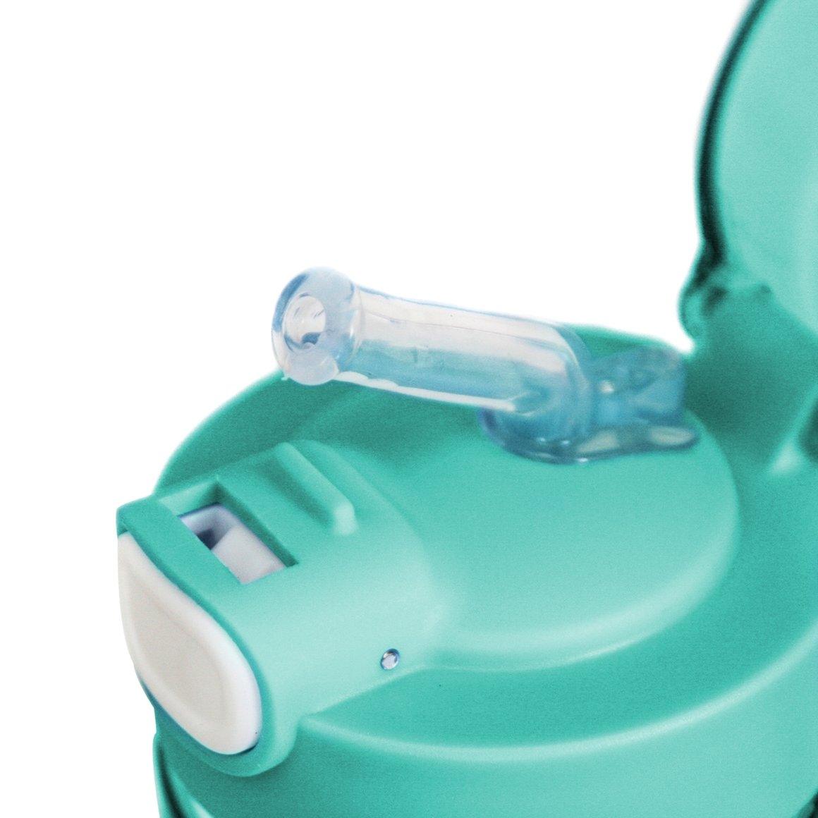 Zoli | Pow Squeak, bouteilles isothermiques pour enfant avec paille - Zoli