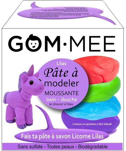 GOM-MEE | Pâte à Modeler Moussante | Licorne Lilas - GOM-MEE