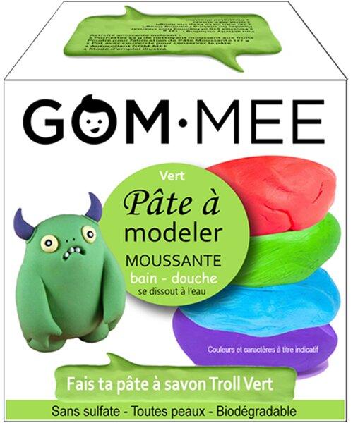 GOM-MEE | Pâte à Modeler Moussante | Troll Vert - GOM-MEE