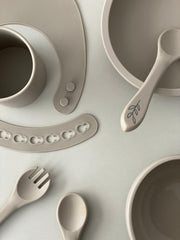 Pois&Moi | Verre en silicone | Greige