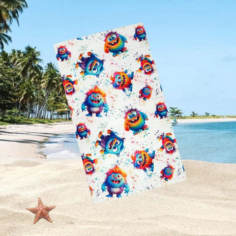 Serviette de plage | P'tits Monstres