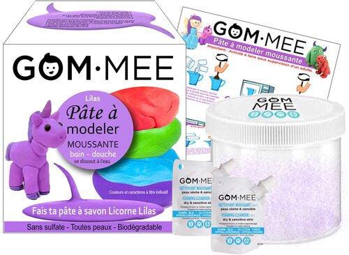 GOM-MEE | Pâte à Modeler Moussante | Licorne Lilas - GOM-MEE