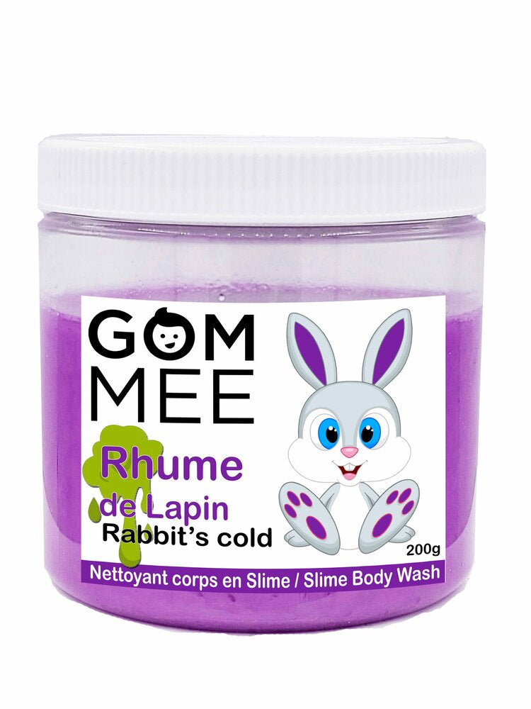 GOM-MEE | Slime moussante | Rhume de Lapin