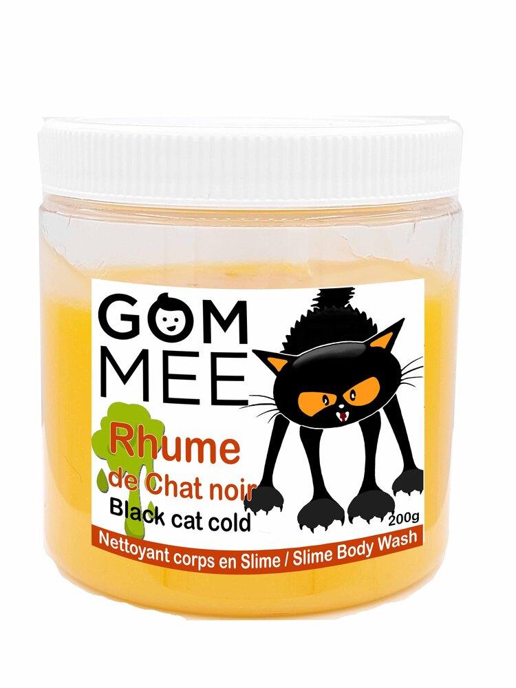 GOM-MEE | Slime moussante | Rhume de Chat Noir - GOM-MEE