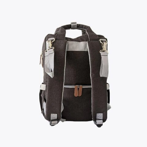 La Petite Ourse | Sac à couches (sac a dos) Signature | Brun-Gris