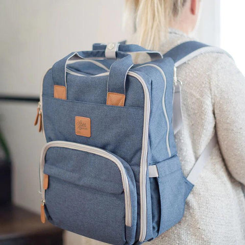 La Petite Ourse | Sac à couches (sac a dos) Signature | Indigo