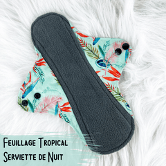 Bambou d'chou | Serviettes hygiéniques | Feuillage tropical
