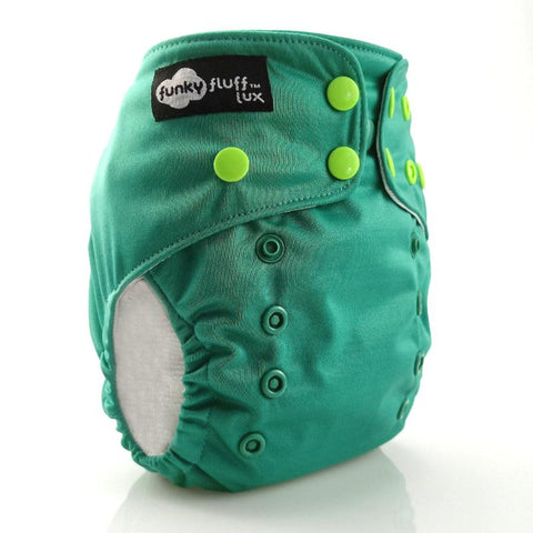 FUNKY FLUFF | Couche lavable à poche | taille unique | The Real Teal