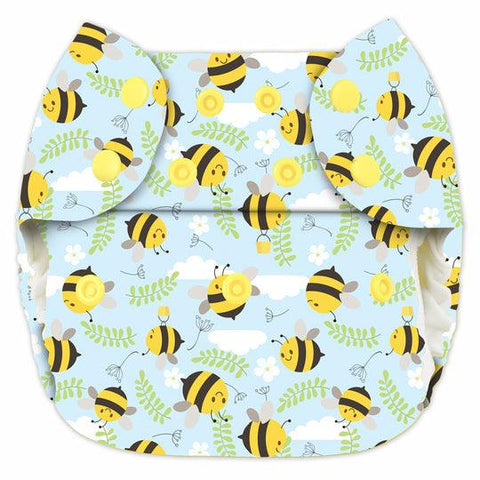 Blueberry Simplex | Couche lavable Tout en Un | taille NOUVEAU-NÉ | Buzz