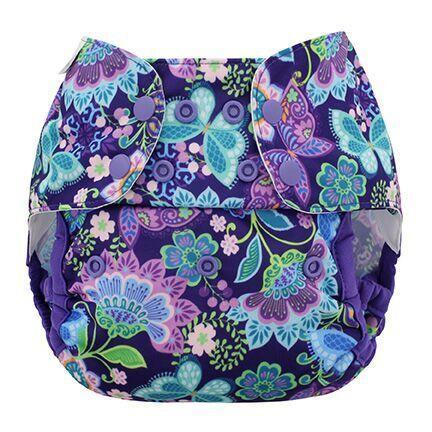 Blueberry Capri | Couvre-couche | Taille unique | Butterfly Gardens