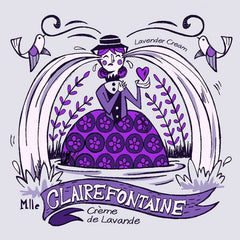 Savonnerie des Diligences | DEMOISELLE CLAIRE FONTAINE | Savon crème de lavande