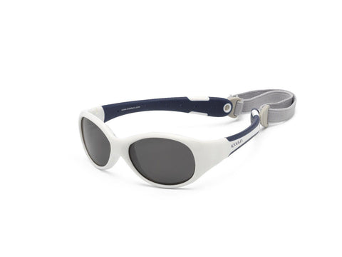 KOOLSUN FLEX| Lunettes de soleil flexibles | White Navy