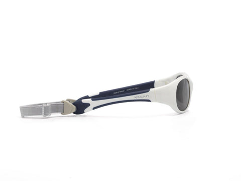 KOOLSUN FLEX| Lunettes de soleil flexibles | White Navy