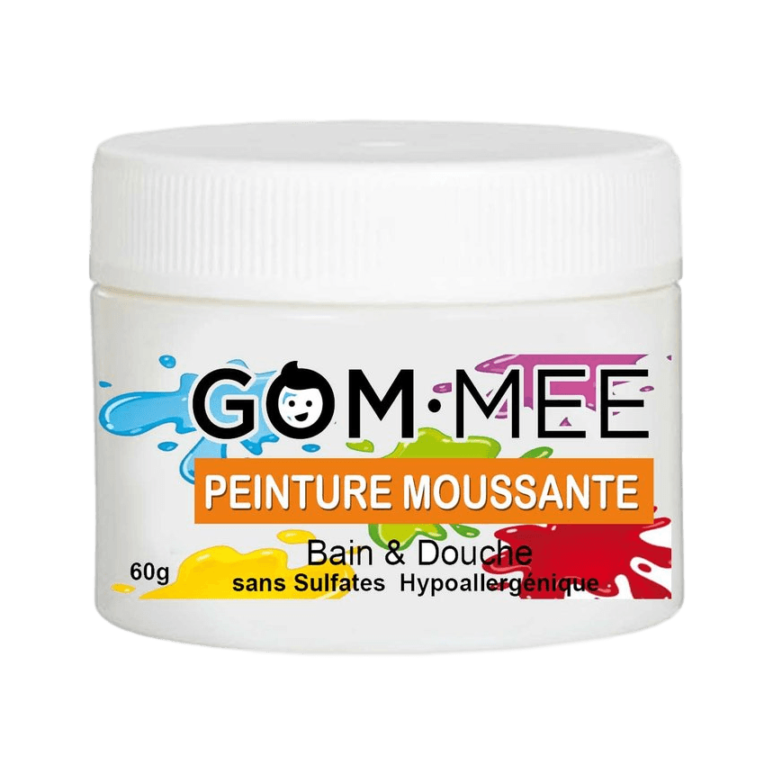 GOM-MEE | Peinture moussante pour le bain | orange - GOM-MEE