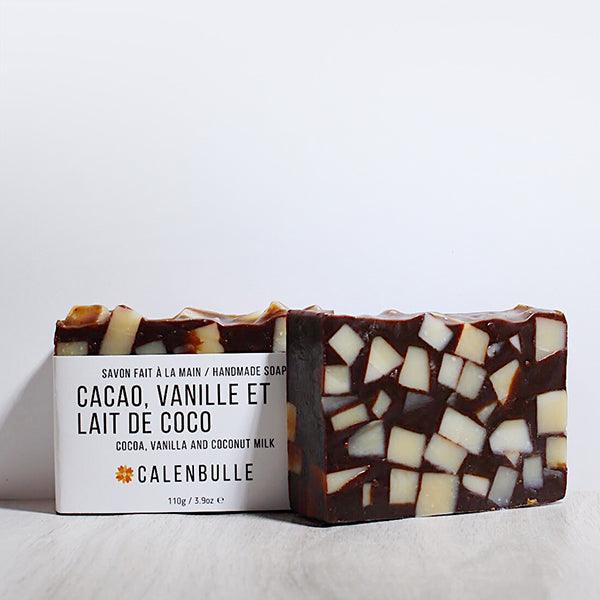 CALENBULLE | Savon cacao, vanille et lait de coco - Calenbulle