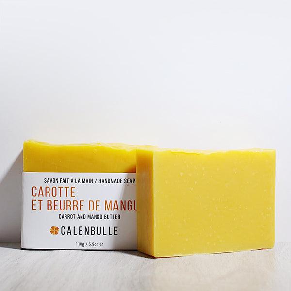 CALENBULLE | Savon carotte et beurre de mangue - Calenbulle