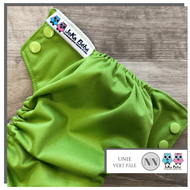 JOKA | Couche NOUVEAU-NÉ | [Unie] Vert pâle