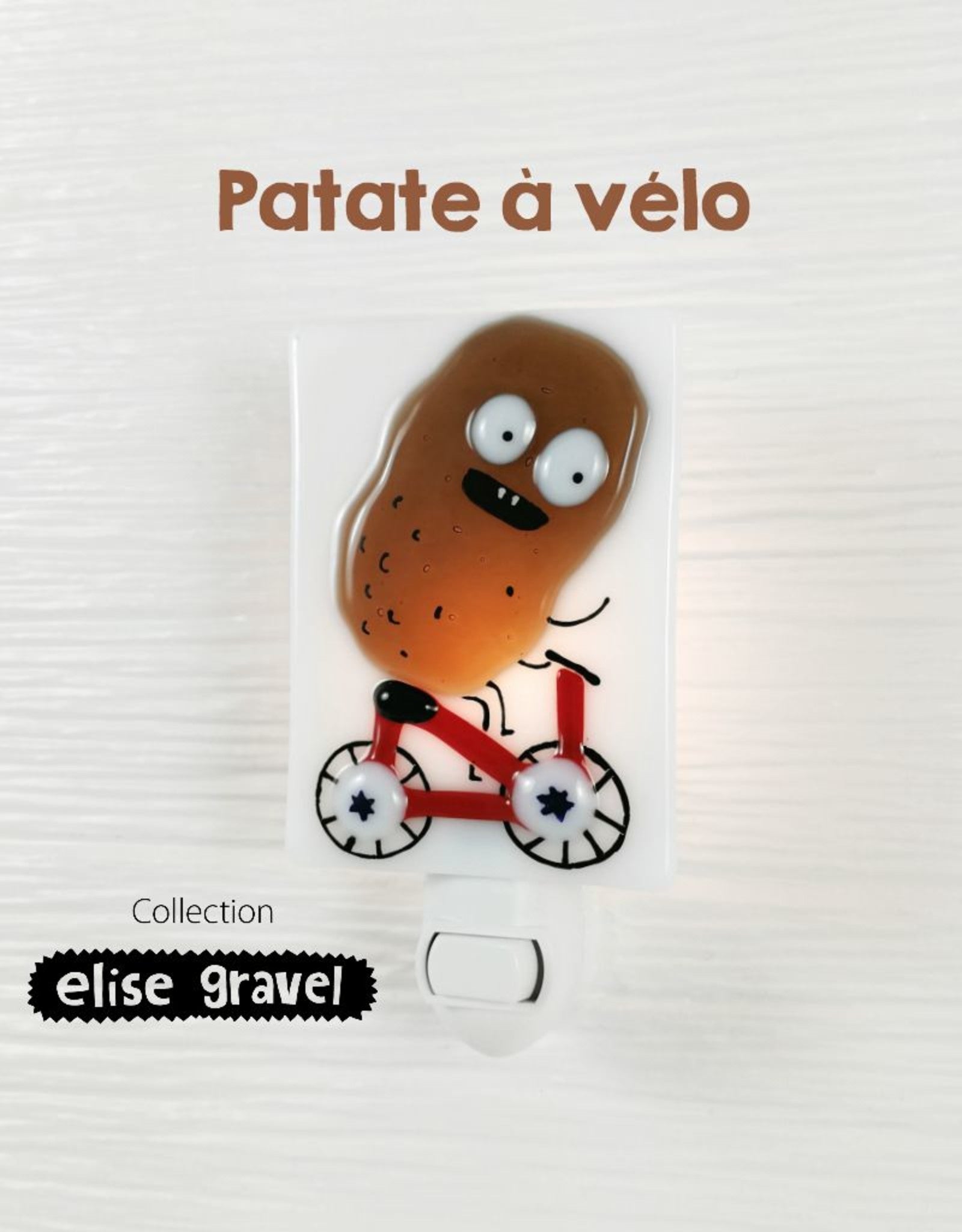 Veille sur toi | Veilleuse | Patate à vélo [Élise Gravel]